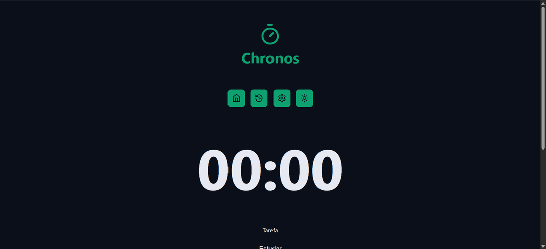 Thumbnail do projeto Chronos Pomodoro